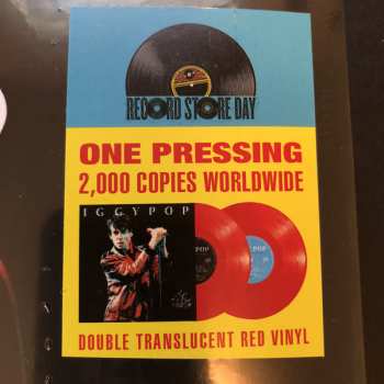 2LP Iggy Pop: Live Ritz N.Y.C. 86 LTD | CLR