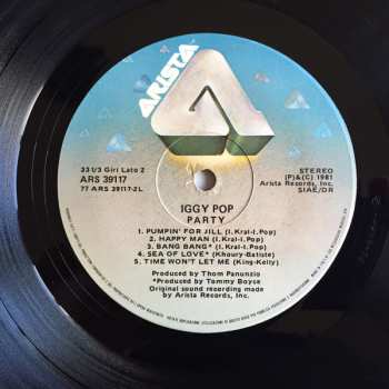 LP Iggy Pop: Party