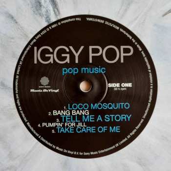 2LP Iggy Pop: Pop Music CLR | LTD | NUM