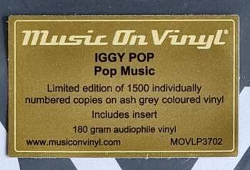 2LP Iggy Pop: Pop Music CLR | LTD | NUM