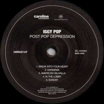 LP Iggy Pop: Post Pop Depression