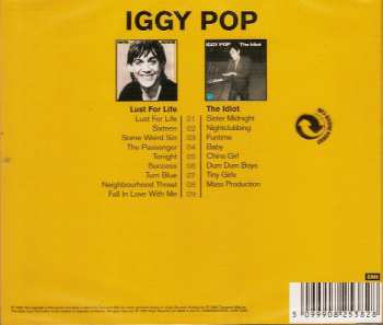2CD Iggy Pop: Lust For Life / The Idiot