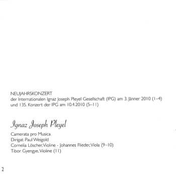 CD Ignaz Pleyel: Grand Concert