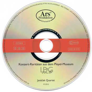 CD Ignaz Pleyel: Pariser Quartette 1