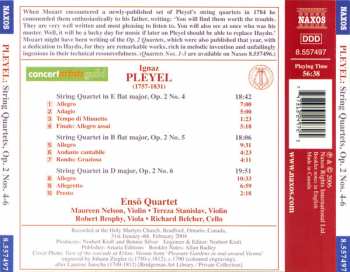 CD Ignaz Pleyel: String Quartets, Op. 2 Nos. 4-6