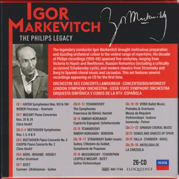 26CD/Dobozkészlet Igor Markevitch: Igor Markevitch / The Philips Legacy