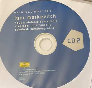 9CD/Dobozkészlet Igor Markevitch: Un Véritable Artiste