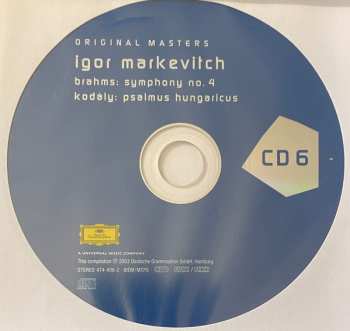 9CD/Dobozkészlet Igor Markevitch: Un Véritable Artiste
