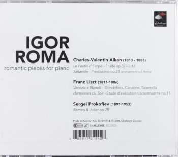 CD Sergei Prokofiev: Romantic Pieces For Piano