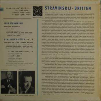 LP Igor Stravinsky: Apollon Musagète / Variace Na Téma F. Bridge, Op. 10