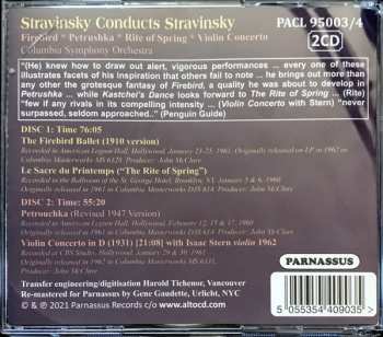 2CD Igor Stravinsky: Stravinsky conducts Stravinsky LTD