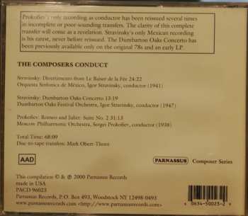 CD Sergei Prokofiev: Conduct Their Works