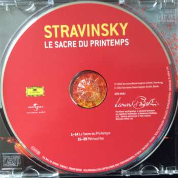 CD Igor Stravinsky: Le Sacre Du Printemps · Pétrouchka