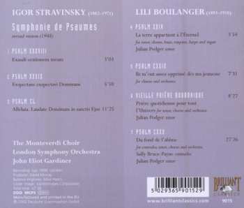 CD Igor Stravinsky: Symphony of Psalms / Du Fond de L'abime / Psalms 24 & 129 / Vieille Prière Bouddhique