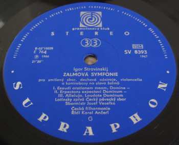 LP Bohuslav Martinů: Žalmová Symfonie / Proroctví Izaiášovo (MONO)