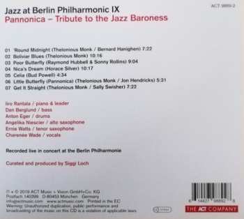 CD Iiro Rantala: Jazz At Berlin Philharmonic IX: Pannonica