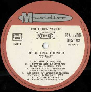 4LP/Dobozkészlet Ike & Tina Turner: Fabulous