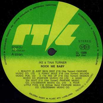 LP Ike & Tina Turner: Rock Me Baby (A Collectors Classic)