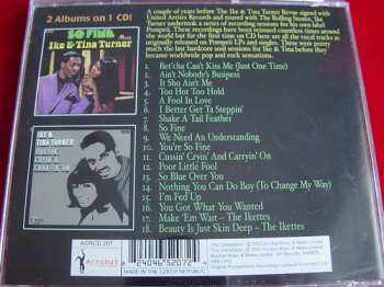 CD Ike & Tina Turner: So Fine/Cussin', Cryin' & Carryin' On  