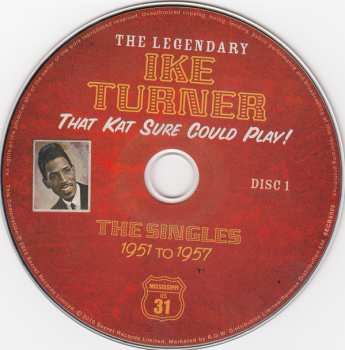 4CD/Dobozkészlet Ike Turner: That Kat Sure Could Play! The Singles 1951 To 1957