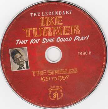4CD/Dobozkészlet Ike Turner: That Kat Sure Could Play! The Singles 1951 To 1957