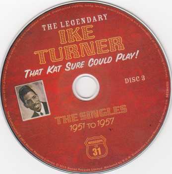 4CD/Dobozkészlet Ike Turner: That Kat Sure Could Play! The Singles 1951 To 1957