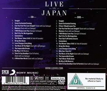 CD/DVD Il Divo: A Musical Affair - Live In Japan