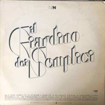 LP Il Giardino Dei Semplici: B / N