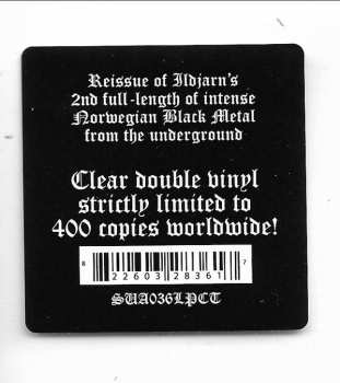 2LP Ildjarn: Strength And Anger LTD | CLR