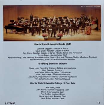 CD Illinois State University Wind Symphony: Monuments