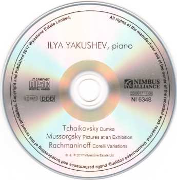 CD Pyotr Ilyich Tchaikovsky: Tchaikovsky/Mussorgsky/Rachmaninoff