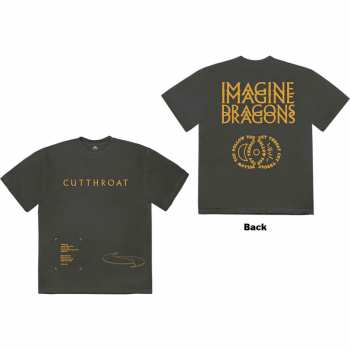 Merch Imagine Dragons: Tričko Cutthroat Symbols  S
