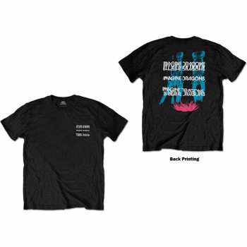 Merch Imagine Dragons: Tričko Man Glitch  S