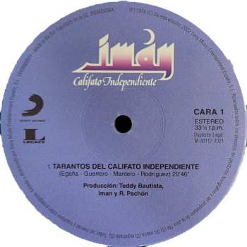 LP Imán, Califato Independiente: Imán, Califato Independiente