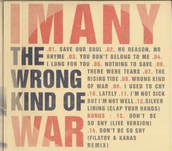 CD Imany: The Wrong Kind Of War
