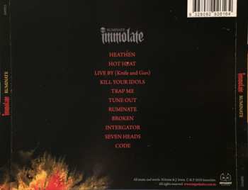 CD Immolate: Ruminate