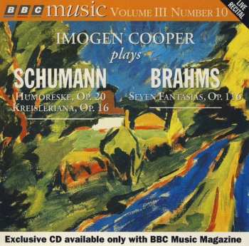 Album Robert Schumann: Imogen Cooper Plays Schumann & Brahms