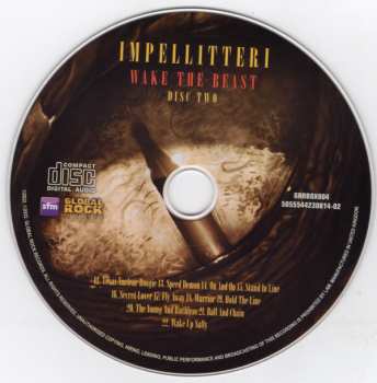 3CD Impellitteri: Wake The Beast - The Impellitteri Anthology