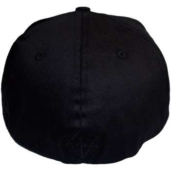 Merch In Flames: In Flames Unisex Snapback Cap: Black Logo (black) (back Print)