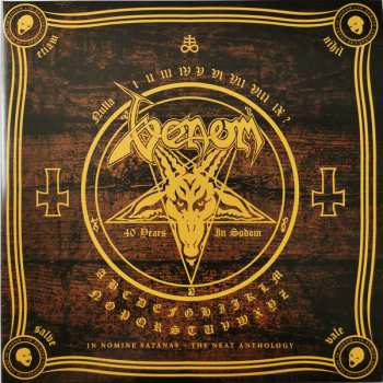 2LP Venom: In Nomine Satanas - The Neat Anthology (40 Years In Sodom) CLR