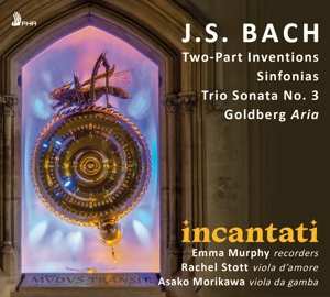CD Johann Sebastian Bach: Two-Part Inventions, Sinfonias, Trio Sonata No. 3, Goldberg Aria