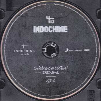 4CD/Dobozkészlet Indochine: Singles Collection 1981 - 2001 DLX