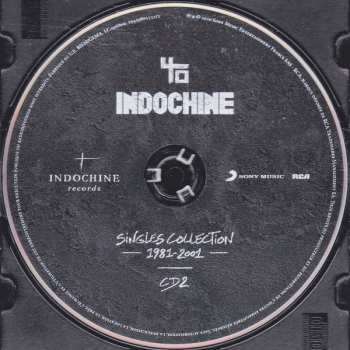 4CD/Dobozkészlet Indochine: Singles Collection 1981 - 2001 DLX