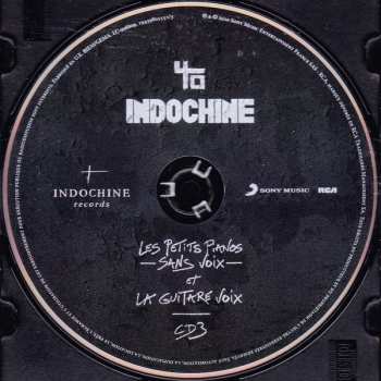 4CD/Dobozkészlet Indochine: Singles Collection 1981 - 2001 DLX