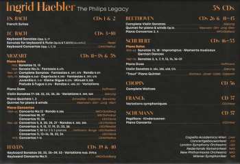 58CD/Dobozkészlet Ingrid Haebler: The Philips Legacy LTD