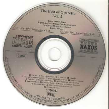 CD Ingrid Kertesi: The Best Of Operetta Vol. 2