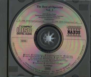 CD Ingrid Kertesi: The Best of Operetta, Vol.3