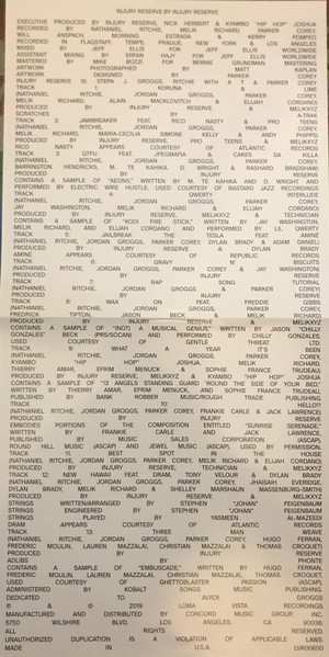 LP Injury Reserve: Injury Reserve