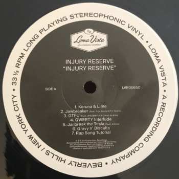 LP Injury Reserve: Injury Reserve