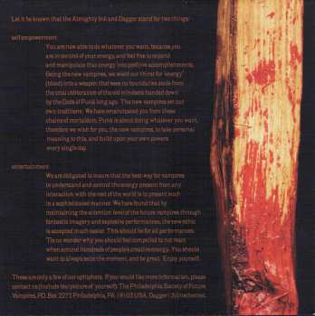 LP Ink & Dagger: Drive This Seven Inch Wooden Stake Through My Philadelphia Heart